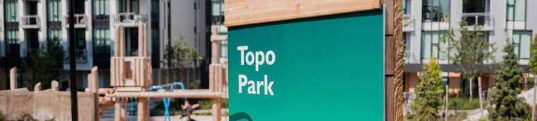 Topo Park sign
