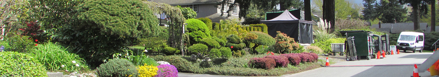 filming in residential neighbourhood