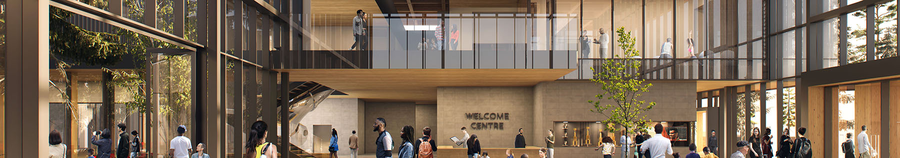 rendering of new Harry Jerome Community Centre interior