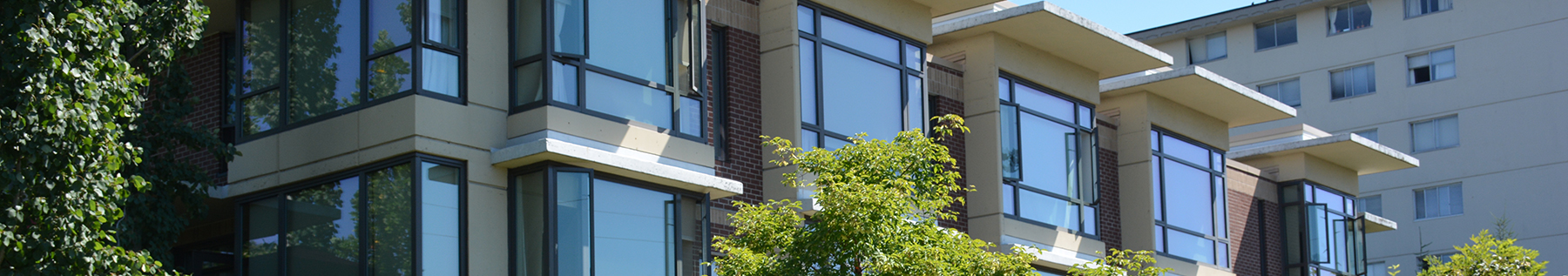 low rise apartment building