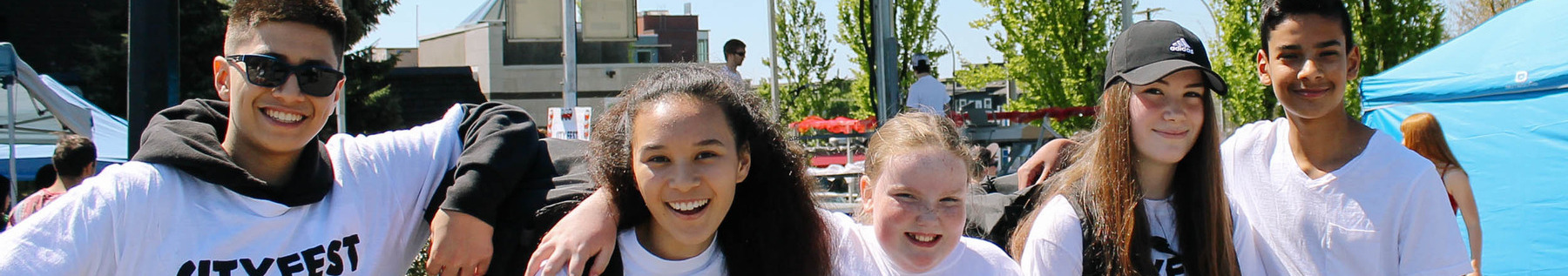 youth enjoying themselves at CityFest