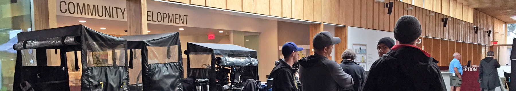 filming at City Hall