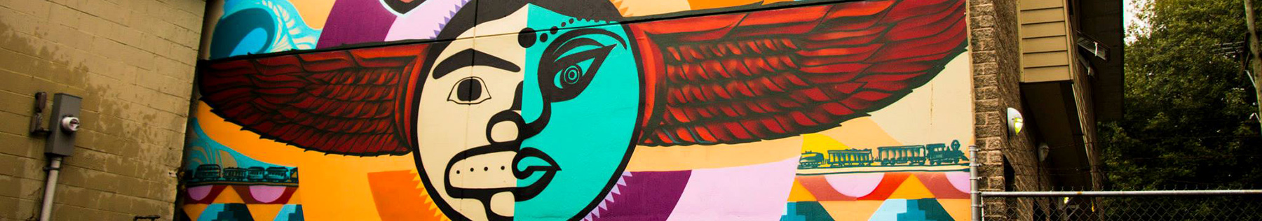 Word to the Motherland mural