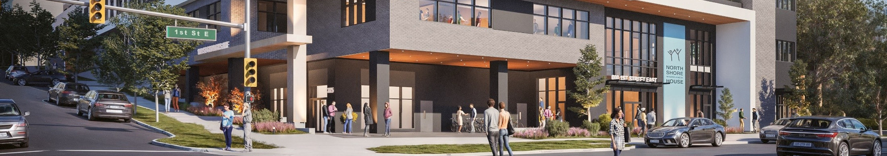 North Shore Neighbourhood House Rendering