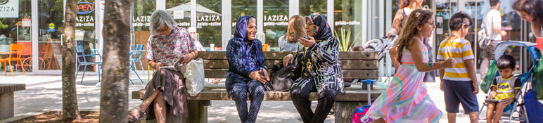 community in Civic Plaza