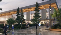 rendering of new Harry Jerome Community Recreation Centre