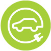 Electric Vehicle Icon