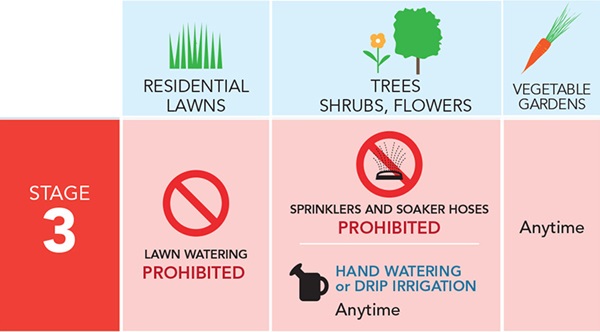 lawn watering Stage 3 summary
