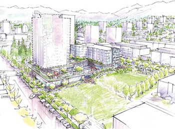 rendering of NSNH project