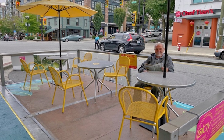parklet 1st & Lonsdale