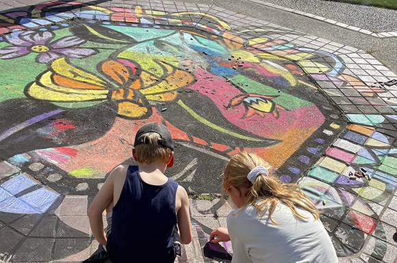 chalk art and artists