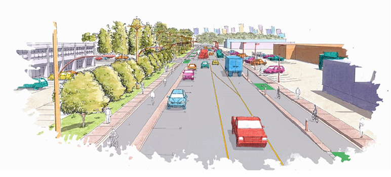 W1st Street Mobility Corridor