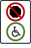 Accessible Parking sign