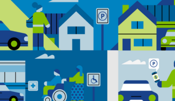 Accessible parkin icon