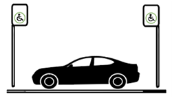 Priority accessible spaces 
