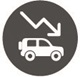 icon for fewer trips