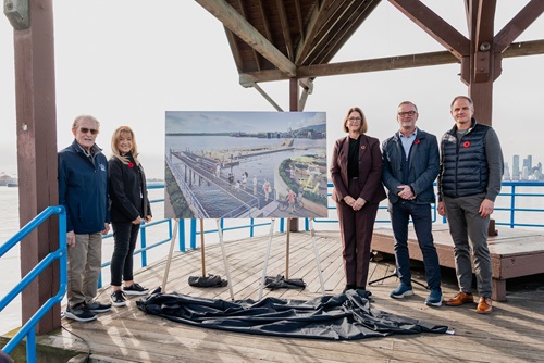 Unvieling of Harbour Deck project