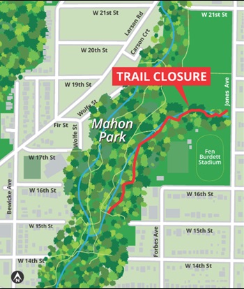 trail closure map