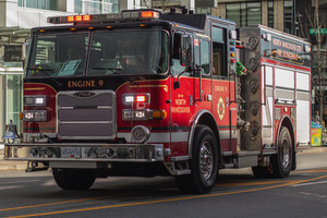 North Vancouver City Fire Department Fire Truck