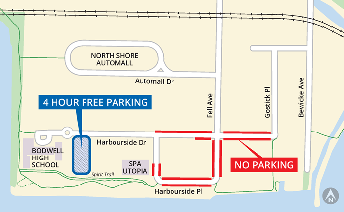 Harbourside Map
