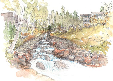 Thain Creek rendering 1