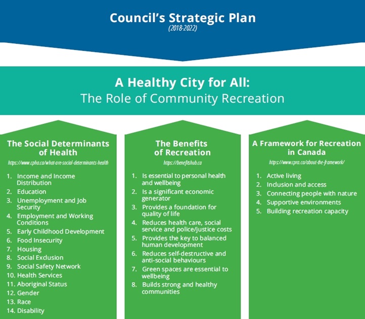 graphic of Council's strategic plan