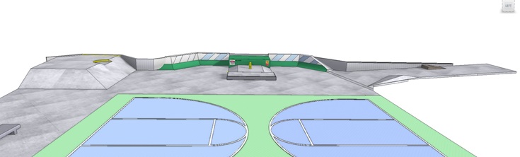 Mahon Skate Park final concept - view 2