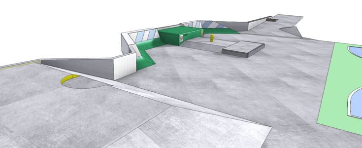 Mahon Skate Park final concept - view 3