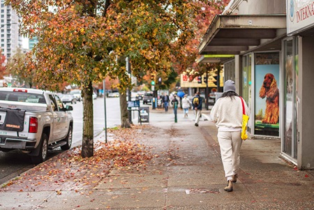 Lonsdale Avenue sidewalk