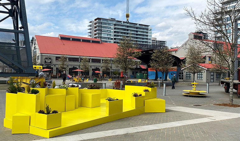 Chill Parklet Lonsdale & Esplanade | Partner LLBIA