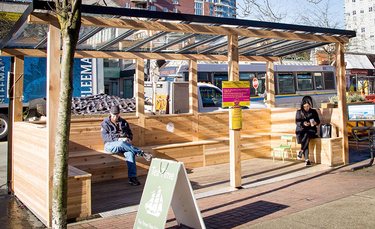 Open Streets Pride Parklet